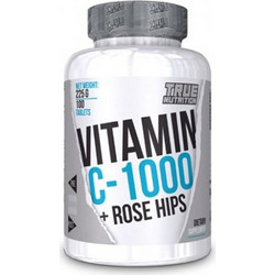 True Nutrition Vitamin C-1000 & Rose Hips 100 Ταμπλέτες