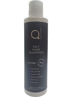 Qure Oily Hair Σαμπουάν για Όγκο για Λιπαρά Μαλλιά 220ml