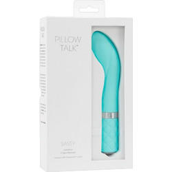 Pillow Talk Sassy Δονητής 18.2cm Τιρκουάζ