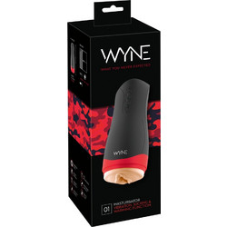 Wyne No 01 Heating & Vibrating Pocket Pussy & Sleeve Αυνανιστήρι Θερμαινόμενο με Δόνηση