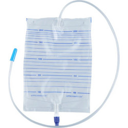 Ουροσυλλέκτες 2000ml Απλοί με Βαλβίδα (25 τμχ)