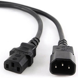 CABLEXPERT POWER CORD C13 TO C14 1,8M