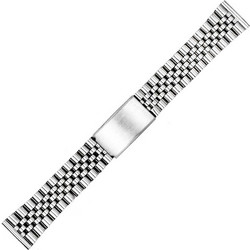 Μπρασελέ Ατσάλινο B0213 22mm Ασημί