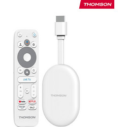Thomson TV Go Cast 150 Smart TV Stick 4K UHD με Wi-Fi / Bluetooth / HDMI & Google Home