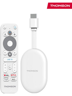 Thomson TV Go Cast 150 Smart TV Stick 4K UHD με Wi-Fi / Bluetooth / HDMI & Google Home