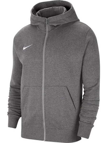 Nike Park 20 Παιδική Ζακέτα Fleece με Κουκούλα και Φερμουάρ Γκρι CW6891-071