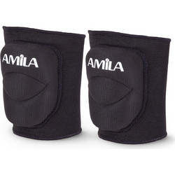 Επιγονατίδες Volley (Μαύρο) Foam (Medium) Amila (83074)
