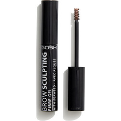 Gosh Brow Sculpting Fibre Gel 01 Nutmeg Mascara Φρυδιών 8ml