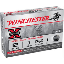 Winchester SuperX Foster Φυσίγγια Μονόβολα 12Cal 70mm 28gr 5τμχ