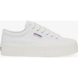 Superga 2631 Γυναικεία Sneakers Flatforms Λευκά S5111SW-A6L