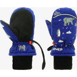 SINNER Kids Kids Tim Dry Mittens - DARK BLUE - SIGL-185-50