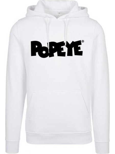 Merchcode Popeye Ανδρικό Φούτερ MC416 White