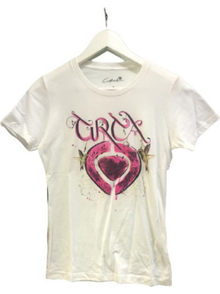 CIRCA Women T-Shirt Scripty - WHITE - 000112096
