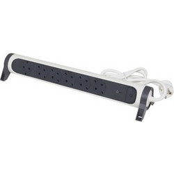 Legrand SurgeAr 6 Outlets 1.5m White/Gre