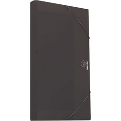 Typotrust Κουτί Μαύρο με λάστιχο 25x35 Ράχη 3εκ. (FP35003-01) (TYPFP35003-01)
