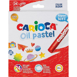 Carioca Λαδοπαστέλ 24 Χρώματα