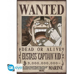 Αφίσα Wanted Captain Eustass Kid Wano