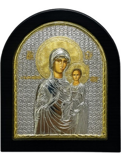Εικόνα Ξύλινη Επίχρυση Παναγία 13.5x16.5cm Galifas 770247 - Galifas