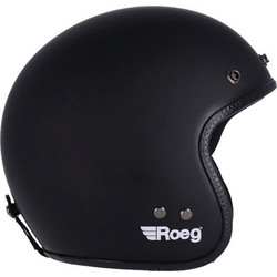 Roeg Jett Matt Black Κράνος Μηχανής Jet 900gr