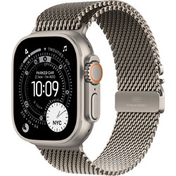 Apple Watch Ultra 3 Cellular 49mm Titanium Natural Milanese Loop Natural
