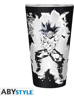 Abysse Corp Ποτήρι Νερού Γυάλινο Goku Vegeta XXL 400ml ABYVER144