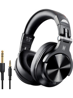 OneOdio Fusion A70 Ενσύρματα & Ασύρματα Bluetooth Ακουστικά Over Ear Μαύρα