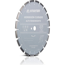 Stayer 42100936 - Διαμαντόδισκος Οπλισμένο Μπετόν O350*25,4mm