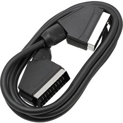 Καλώδιο Scart Σε Scart Ενισχυμένο 1.5m Μαύρο