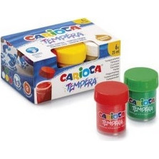 Carioca Τέμπερες Σε Βαζάκι 25ml 6Τμχ (43488)