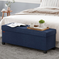 Ταμπουρέ Με Αποθηκευτικό Χώρο (110x38x40) Songmics LSF018I01