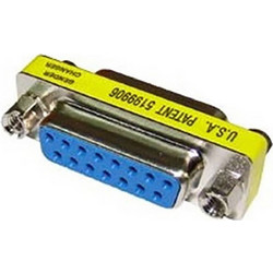 ADAPTOR Η/Υ MINI GENDER CHANGER 15F/15F 2 ΣΕΙΡΩΝ EOL VIE (ΣΕΤ ΜΕ 5)