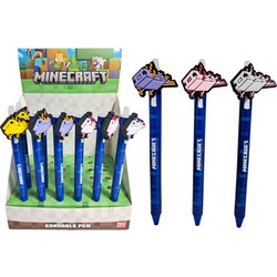 Minecraft assorted Topper Erasable pen 36 Τεμ