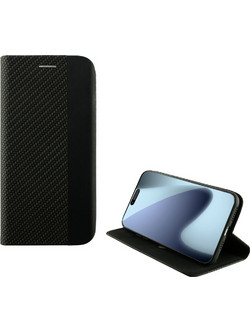 IDOL 1991 ΘΗΚΗ IPHONE 17 PRO 6.3" ELITE ANTI-RFID BOOK STAND BLACK