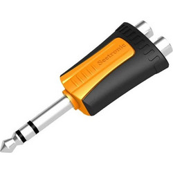 Seetronic MP3-2RF - Αντάπτορας 2x RCA Female - Jack Stereo 6.35mm