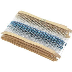 Σετ Αντιστάσεις Metal Film 600τμχ 1/4W 1% (10Ω-1MΩ)