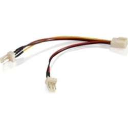 VCom Fan Y-Splitter 3pin-2x3pin 30cm - (CE315-0.3m)