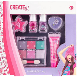 CREATE IT 884507BV2 ΣΕΤ ΜΑΚΙΓΙΑΖ ΡΟΖ ΛΙΛΑ
