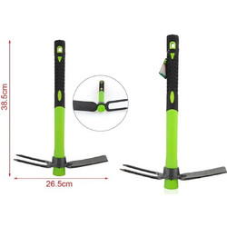 KMT Τσάπα-Αξίνα Κήπου Με Λαστιχένια Λαβή 38.5cm - KMT Tools Garden Hoe-Pickaxe With Rubber Handle 2382172
