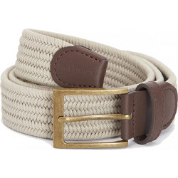 Barbour Ανδρική Ζώνη Πλεκτή Ελαστική Γκρι MAC0443