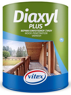 Vitex Diaxyl Plus Βερνίκι Εμποτισμού Ξύλου Έτοιμο προς Χρήση Ματ Διάφανο 2.5lt