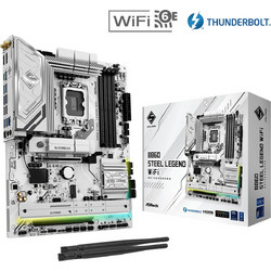 Asrock B860 Steel Legend WiFi Motherboard ATX με Intel 1851 Socket