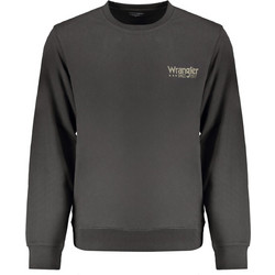 Wrangler Mens Black Zip-up Sweatshirt FX24MSMLOG-3FADED