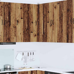 vidaXL Πάνελ πλυντηρίου πιάτων KALMAR Παλιό ξύλο 57 x 57 x 100 εκ