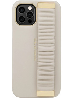 iDeal of Sweden Statement Back Cover RuffleCream (iPhone 12 / 12 Pro)