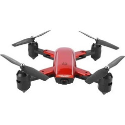 Αναδιπλούμενο Drone με διπλή κάμερα 1080p Χειριστήριο ZD5 Κόκκινο