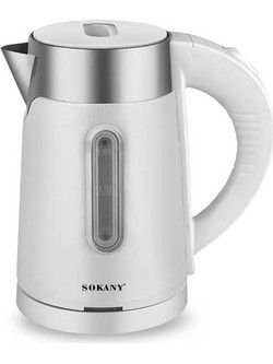 Sokany SK-0808 Βραστήρας 1lt 1200W Λευκός
