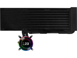 Lian Li HydroShift II LCD 360 TL Black Υδρόψυξη CPU 120mm ARGB για Socket 1700 / 1851 / AM4 / AM5