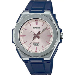 Casio Γυναικείο Ρολόι με Μπλε Καουτσούκ Λουράκι LWA-300H-2EVEF