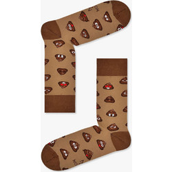 Κάλτσα Βαμβακερή με Σχέδια Poo Emoji NODO