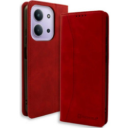 Bodycell Book Case Wallet Red (Xiaomi Redmi 15C 5G / Poco C85 5G)